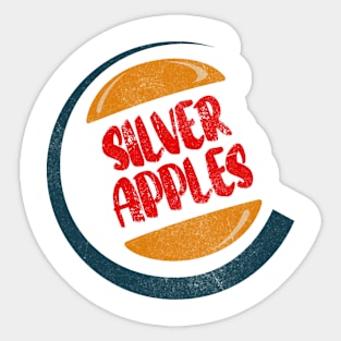 Silver Apples Sticker
